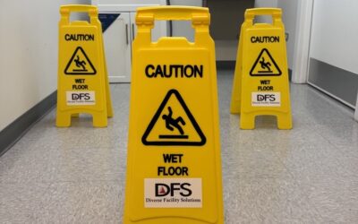 Understanding Wet Floor Signs: DFS Best Practices for Safety and Visibility